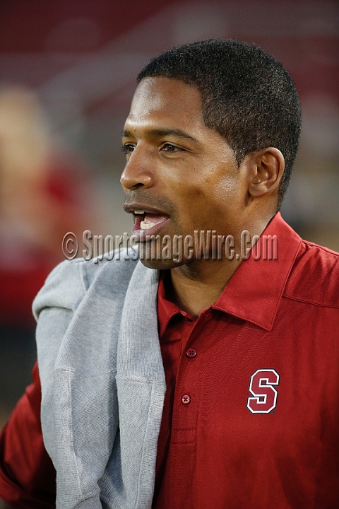 2013Stanford-Wash-038.JPG - Oct. 5, 2013; Stanford, CA, USA; Former Stanford Cardinal football player Glyn Milburn was recognized for his induction into the Stanford Hall of Fame at halftime against the Washington Huskies at  Stanford Stadium. Stanford defeated Washington 31-28.